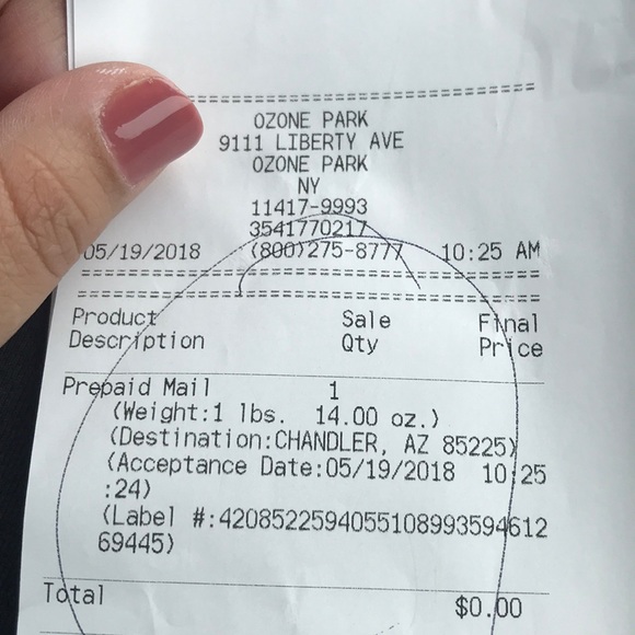 Packing proof @bgonzalez_16 - Picture 6 of 6